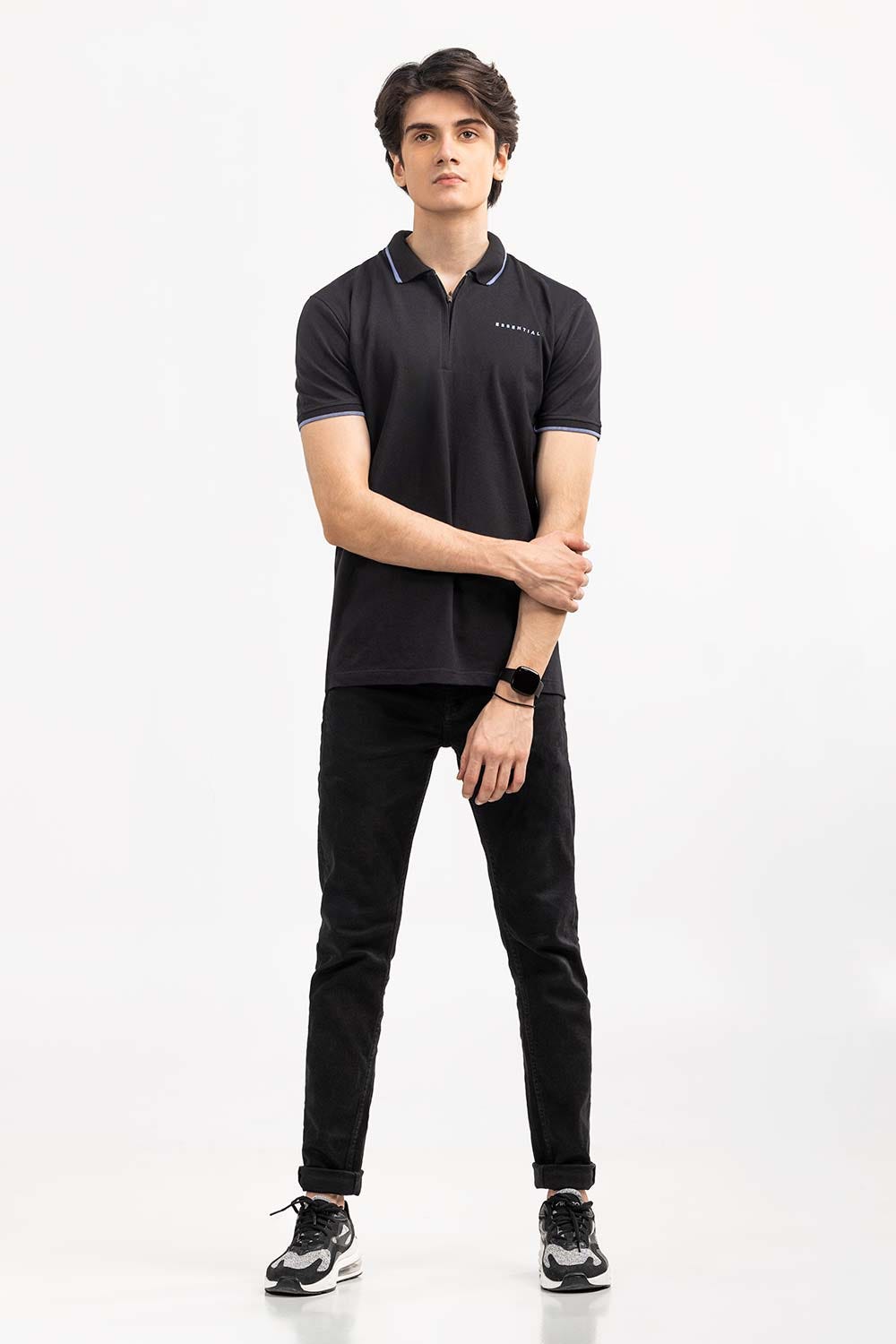 Black  Sport Polo PKP-SP-120