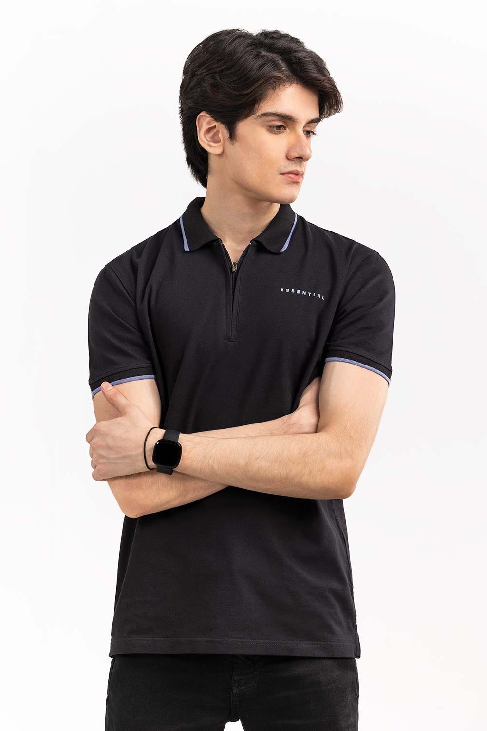 Black  Sport Polo PKP-SP-120