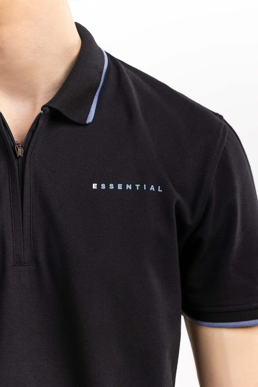 Black  Sport Polo PKP-SP-120