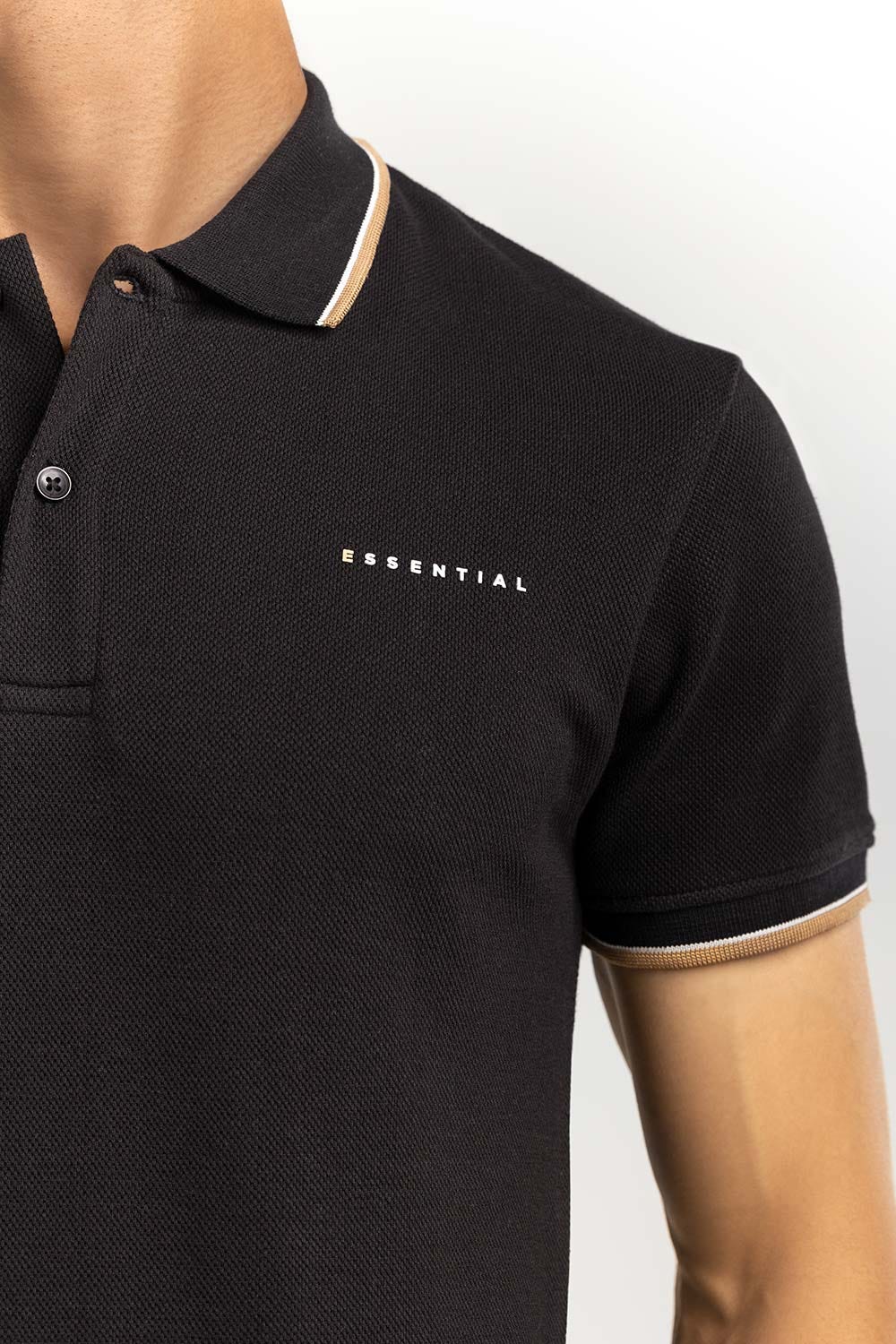 Black Sports Polo PKP-SP-111