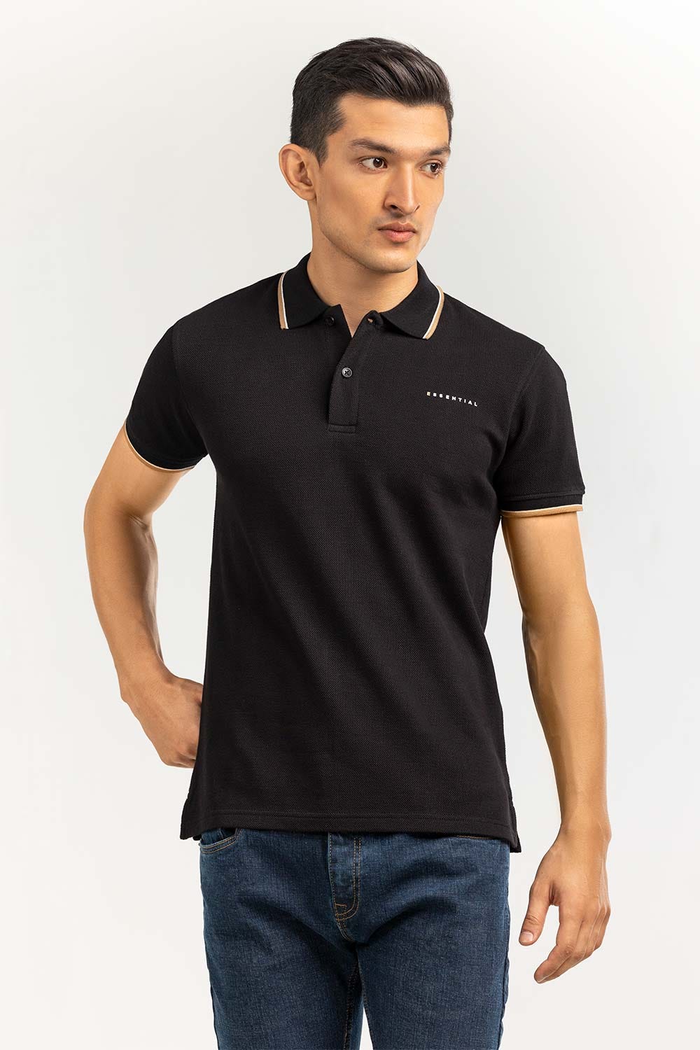 Black Sports Polo PKP-SP-111