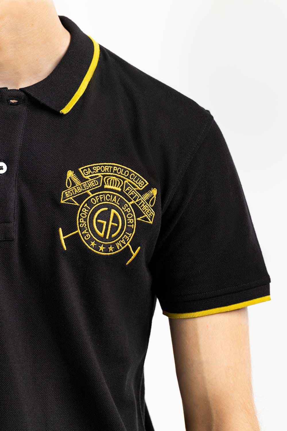 Black Sports Polo PKP-SP-122