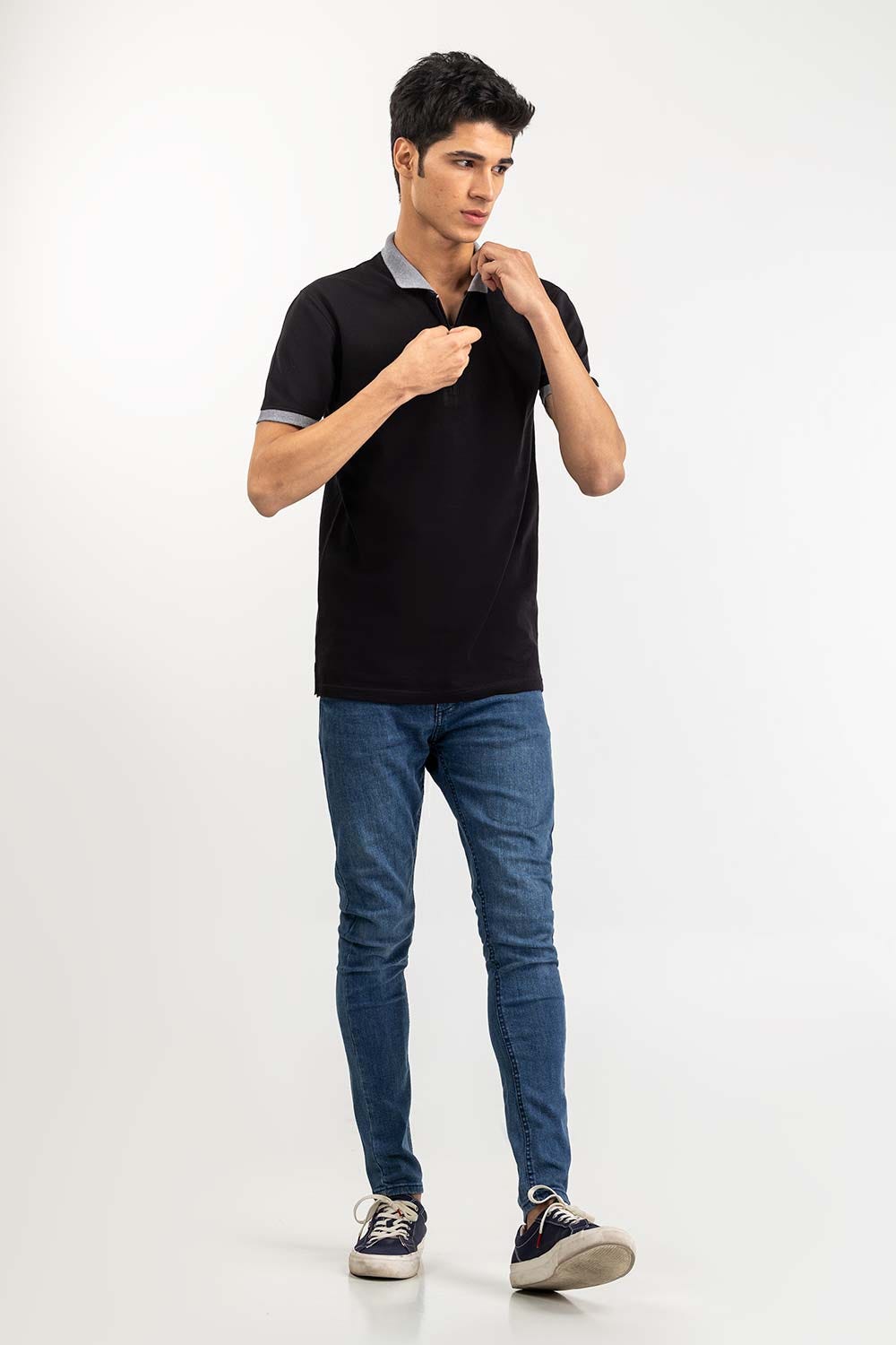 Black Sports Polo PKP-SP-140