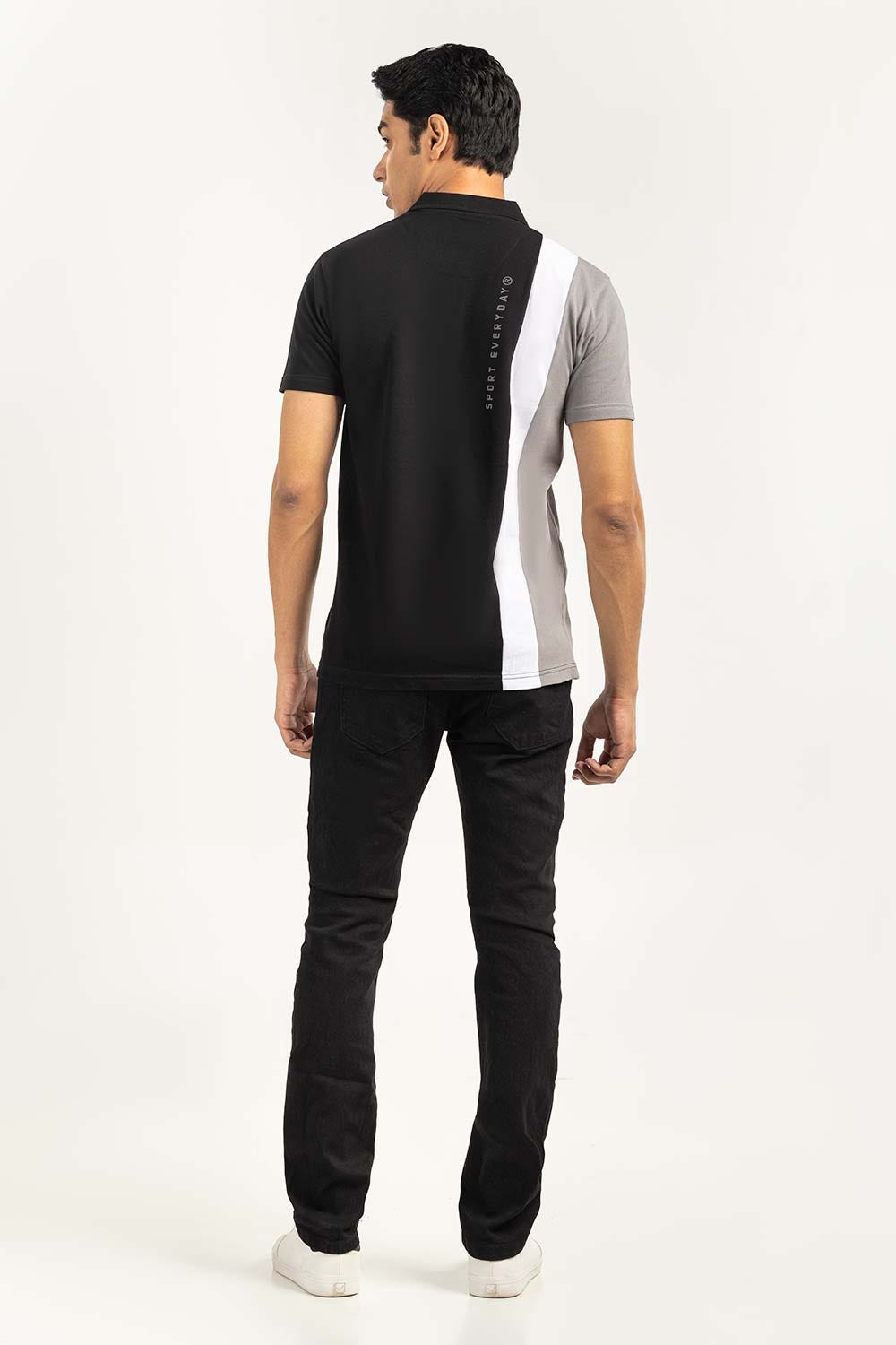 Black Sports Polo PKP-SP-143