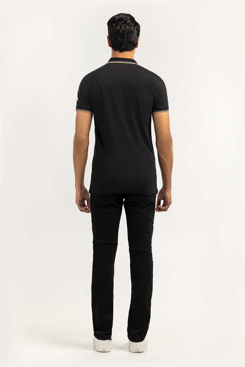 Black Sports Polo SJP-SP-16