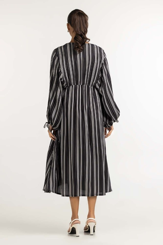 Black Striped Top WM-DRSWS23-005