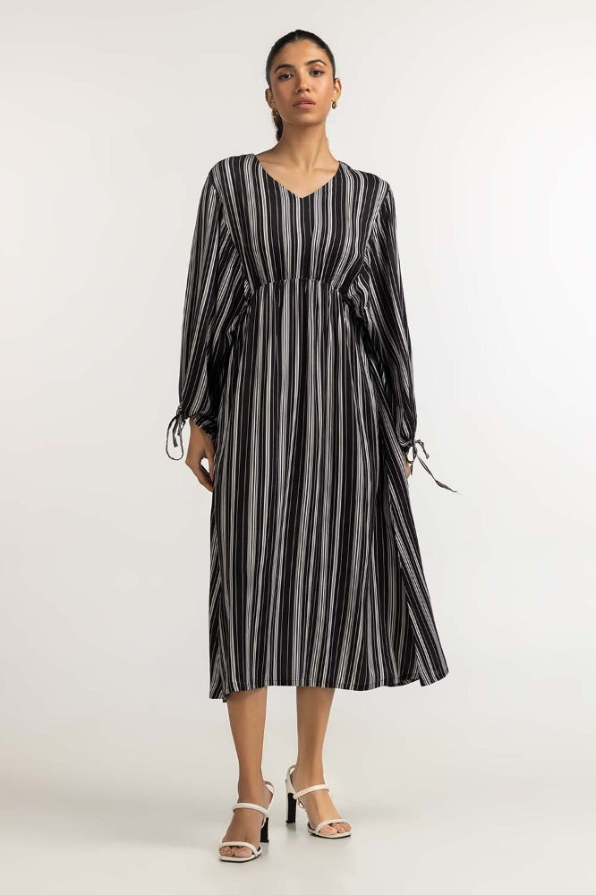 Black Striped Top WM-DRSWS23-005