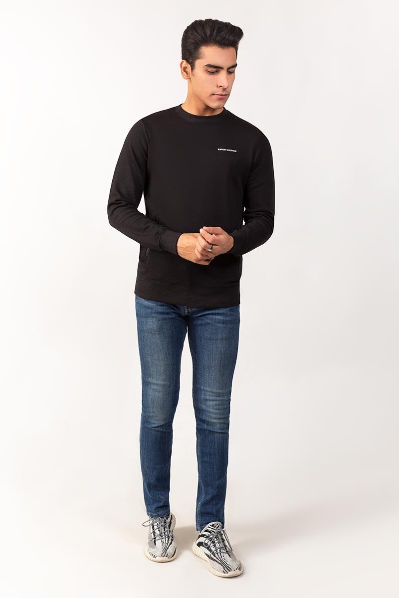 Black Sweater Shirt JKT-MSS-15-02