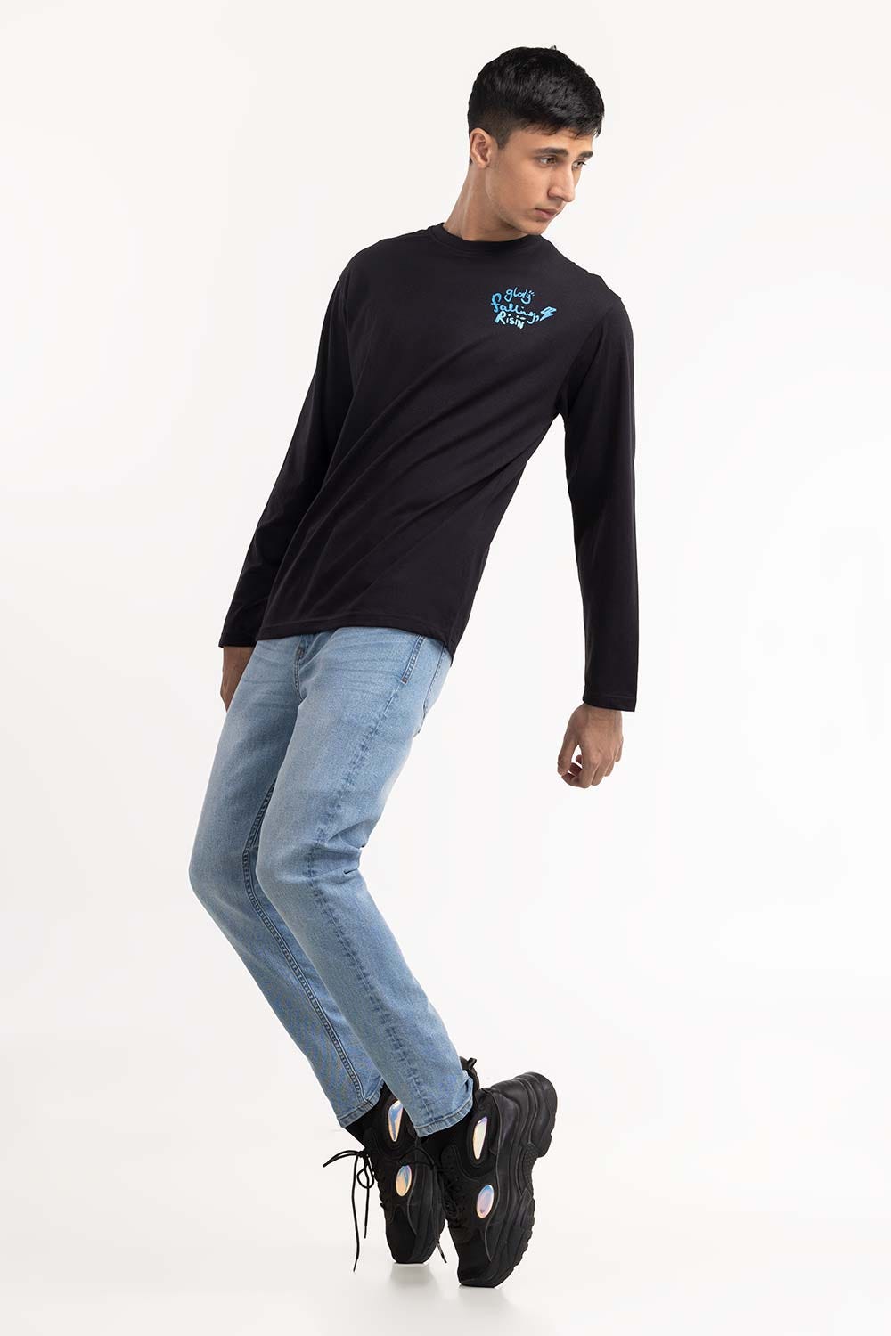 Black T-Shirt 224-113-017