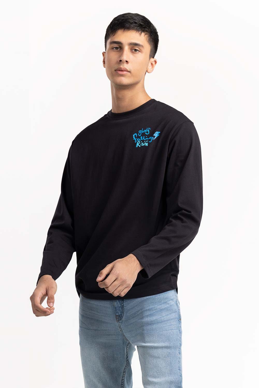 Black T-Shirt 224-113-017