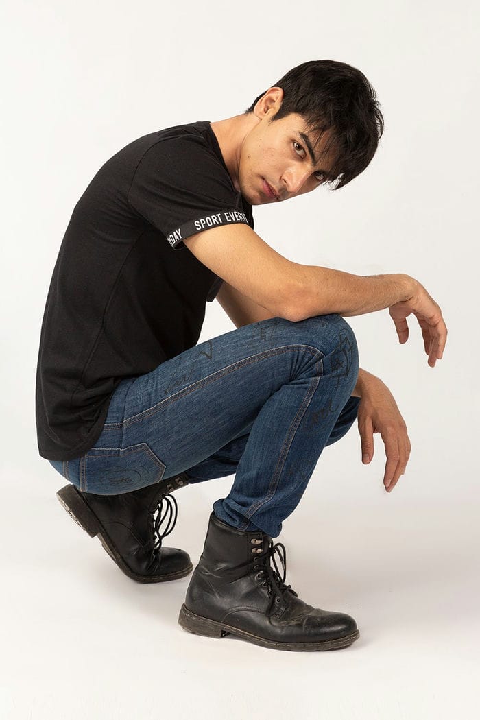 Black T-shirt JGP-URB-D231