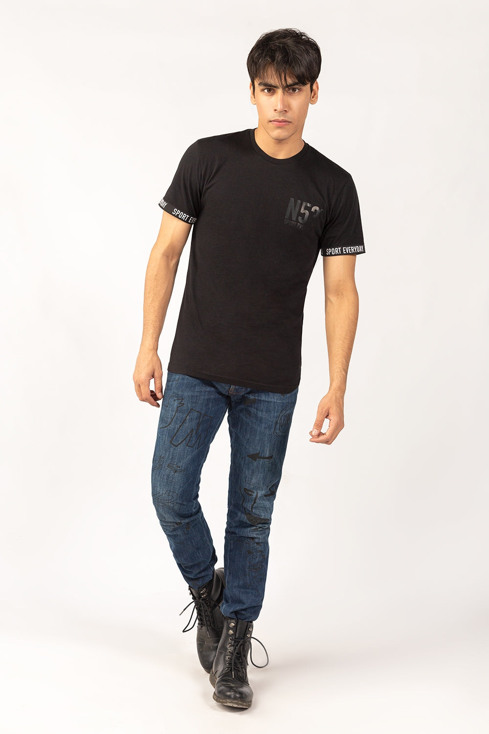 Black T-shirt JGP-URB-D231
