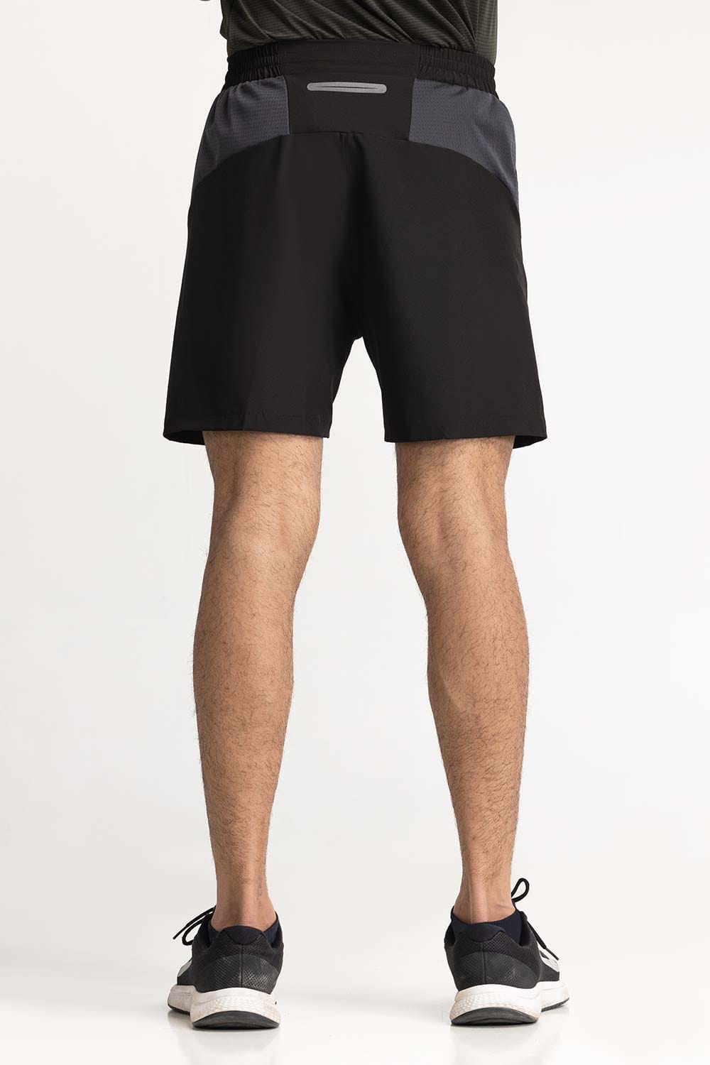 Black Textured Short AW-SHT23-030