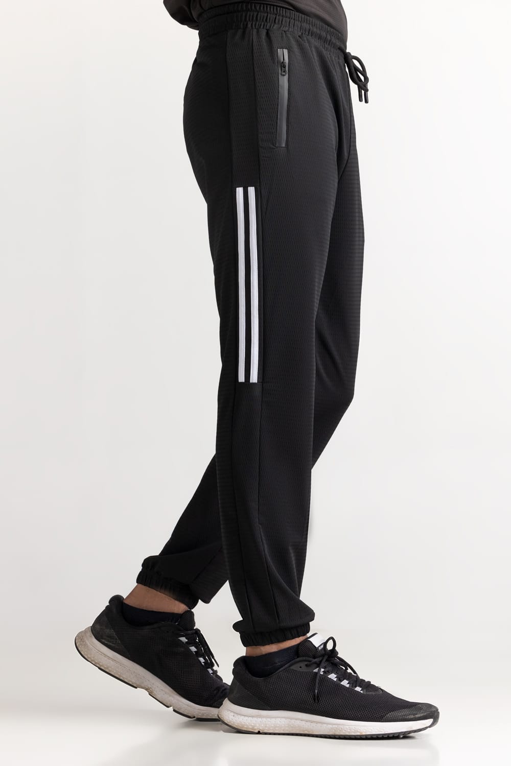 Black Textured Trouser AW-TR24-027