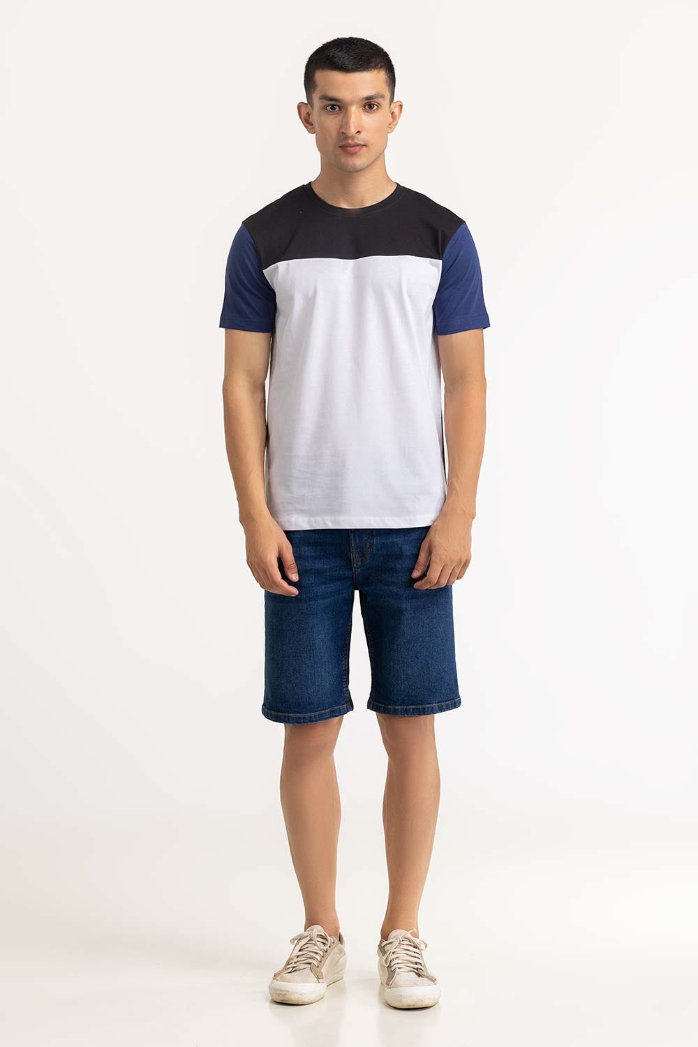 Black White Graphic Tee TS-CNSJ23-272