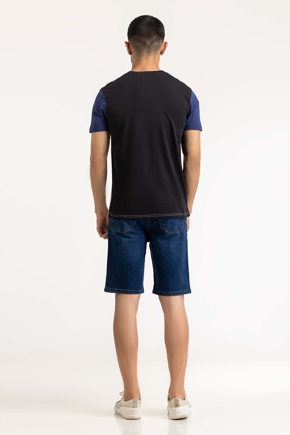 Black White Graphic Tee TS-CNSJ23-272