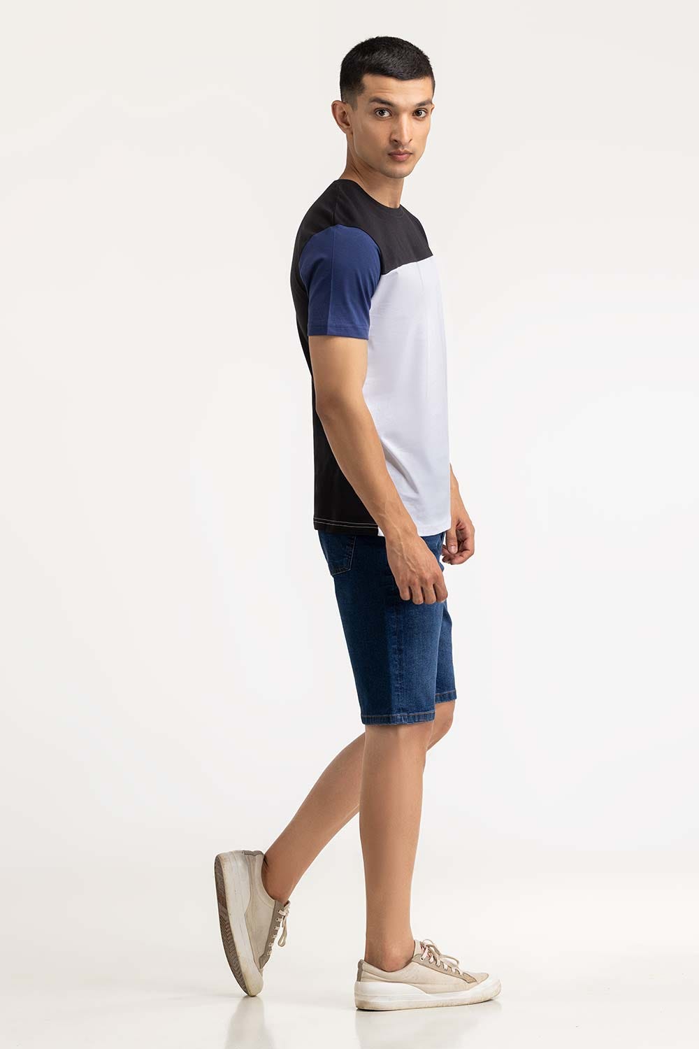 Black White Graphic Tee TS-CNSJ23-272