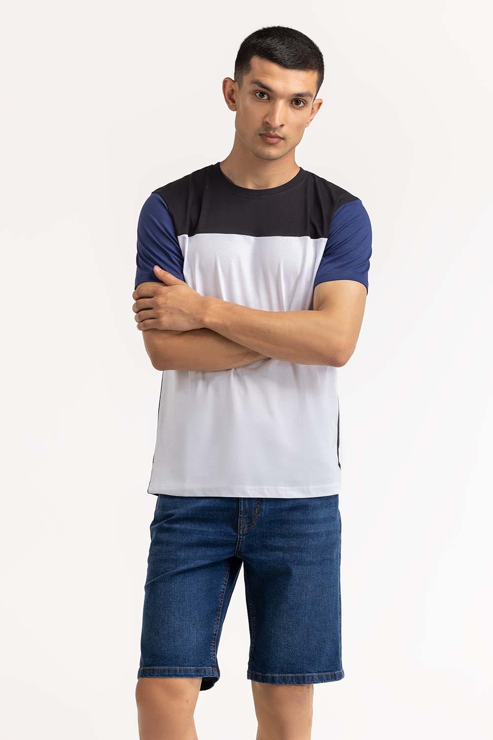 Black White Graphic Tee TS-CNSJ23-272