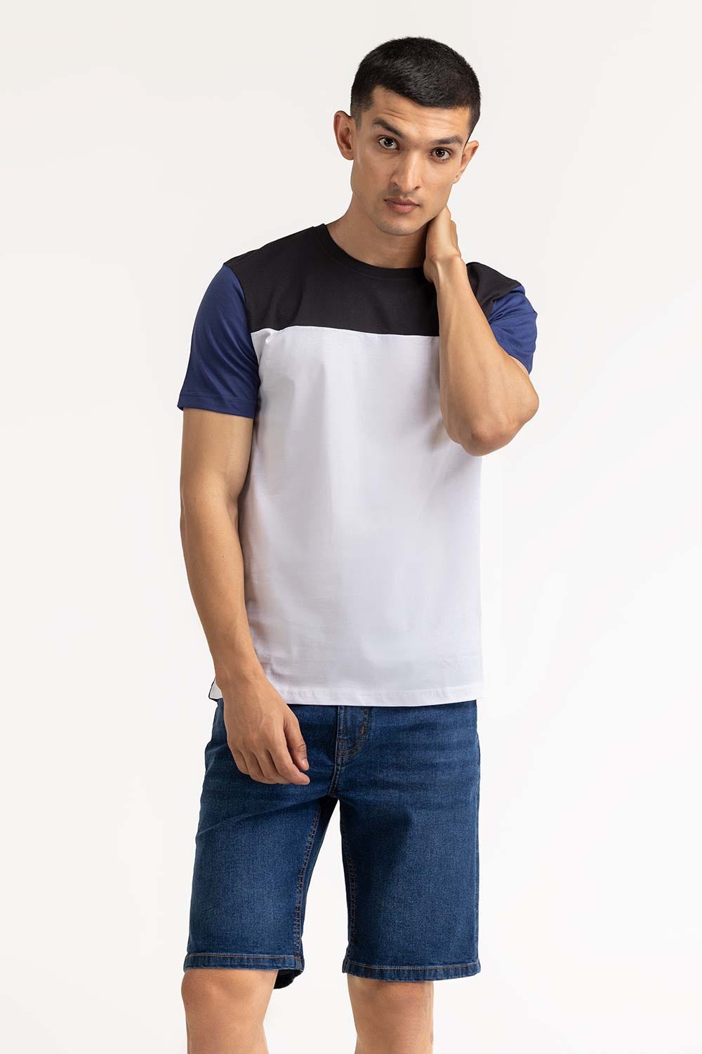 Black White Graphic Tee TS-CNSJ23-272