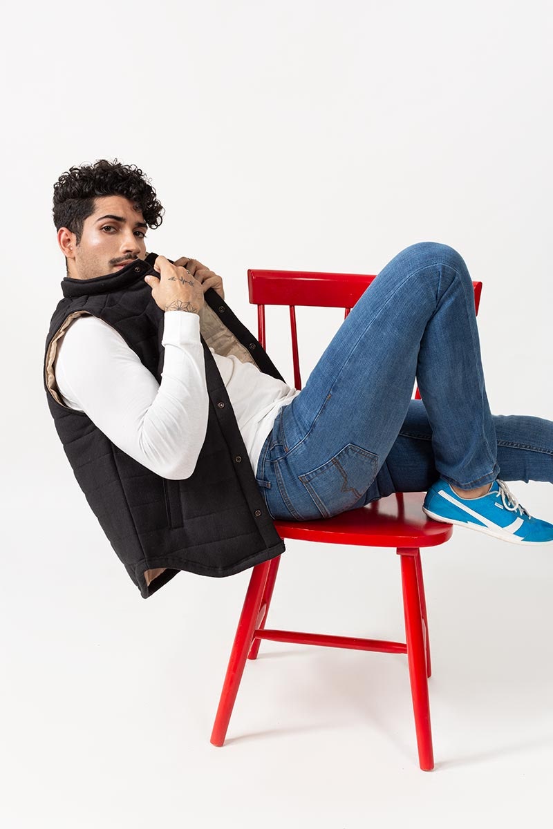 Black Vest - JKT-MNV-D20-02