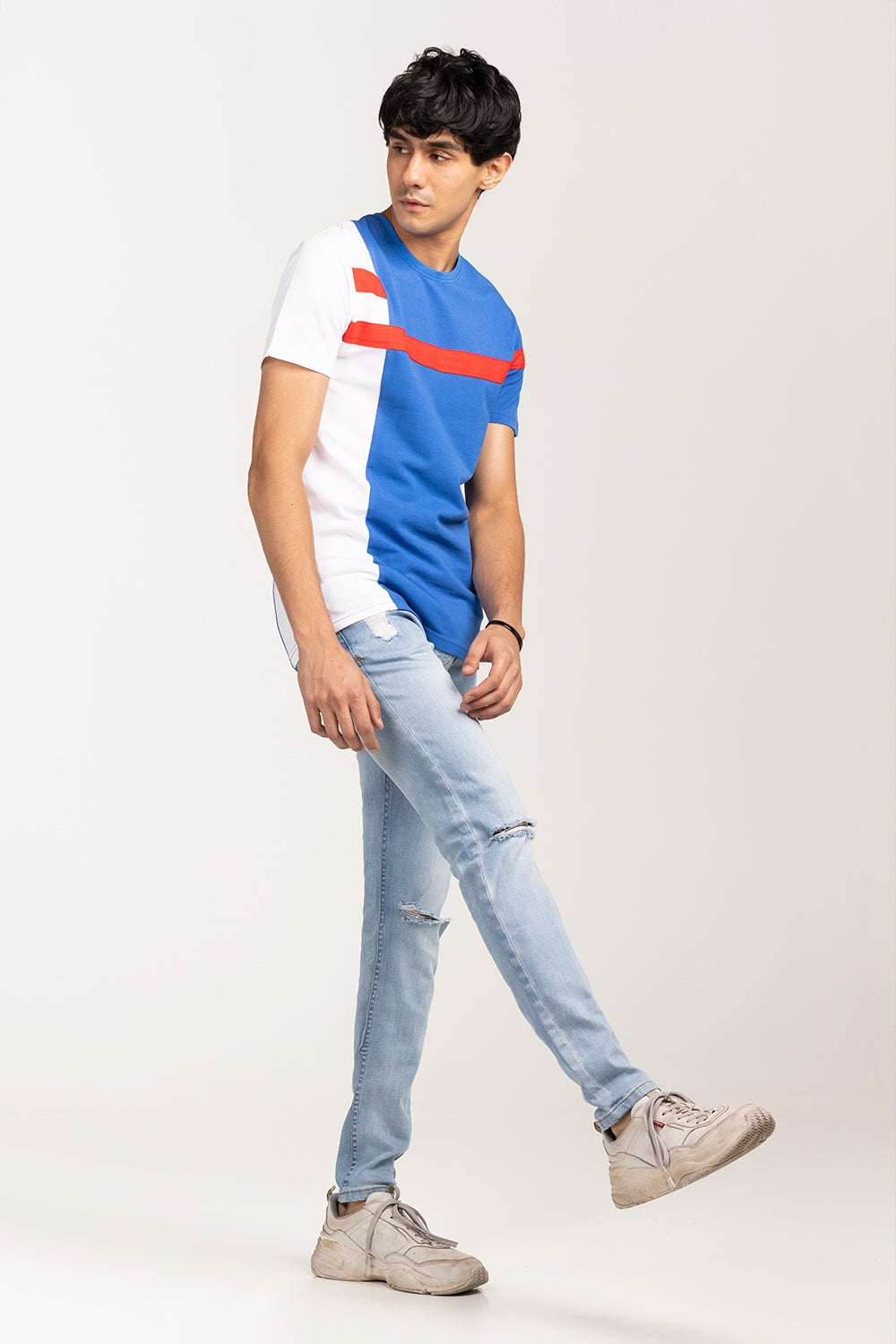 Blue-Red Urban T-Shirt PK-CN-URB-D02
