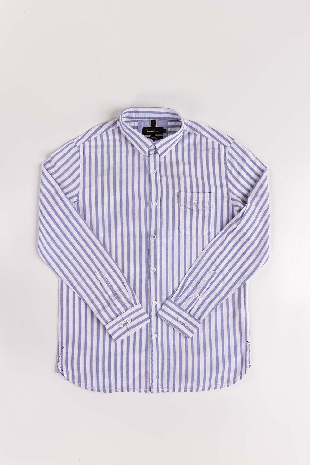 Blue.White Casual Shirt CM-YD-2678
