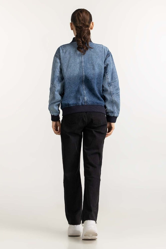 Blue Basic Denim Jacket WS-JKT-WS23-134