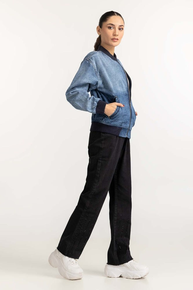 Blue Basic Denim Jacket WS-JKT-WS23-134