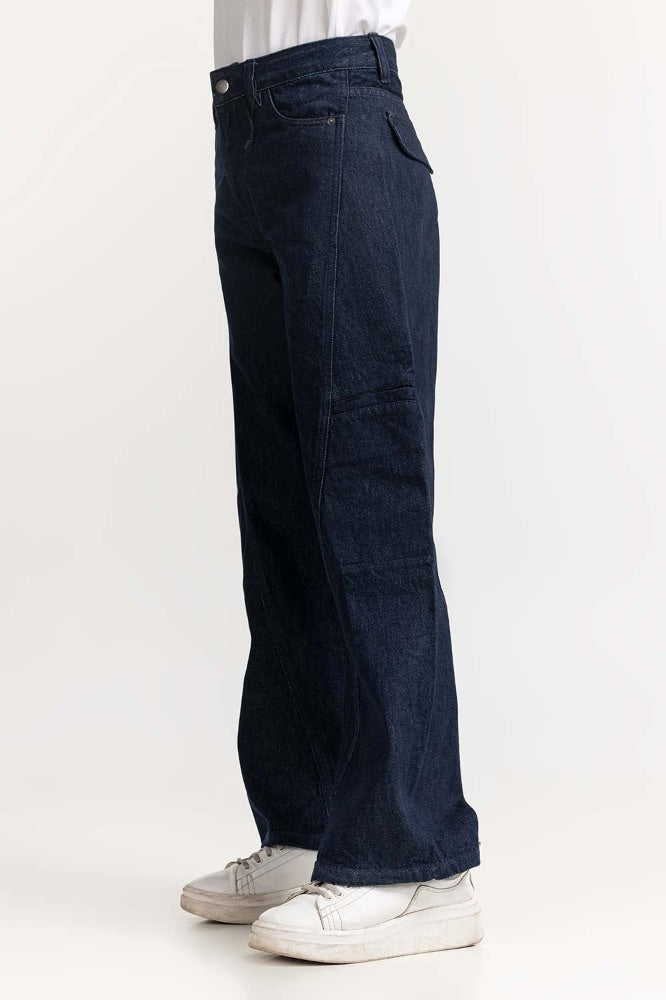 Blue Basic Denim Jeans WM-JNS-SS24-017