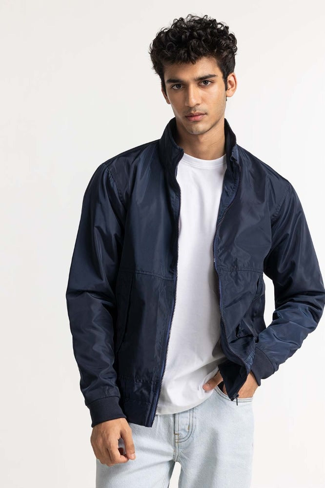 Blue Basic Jacket MN-JKT-WS23-008