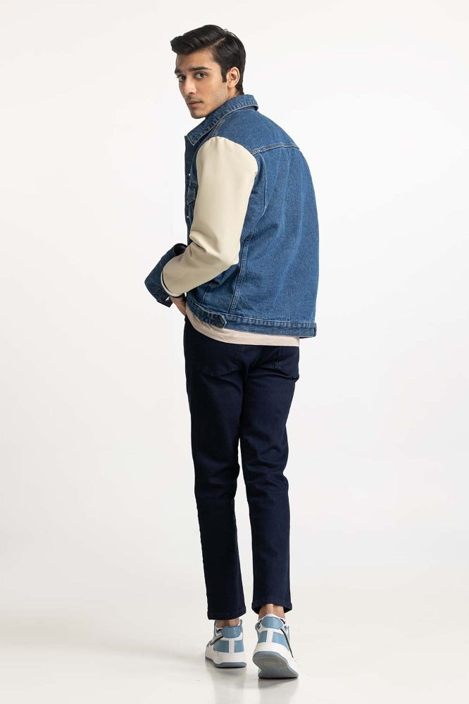 Blue Basic Jacket MN-JKT-WS23-052