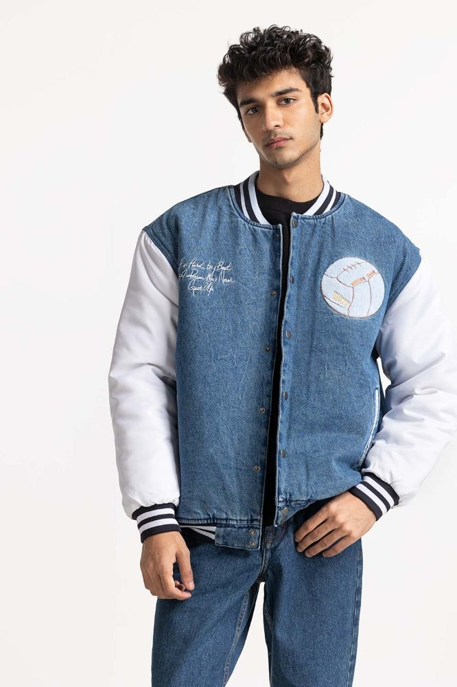 Blue Basic Jacket MN-JKT-WS23-062