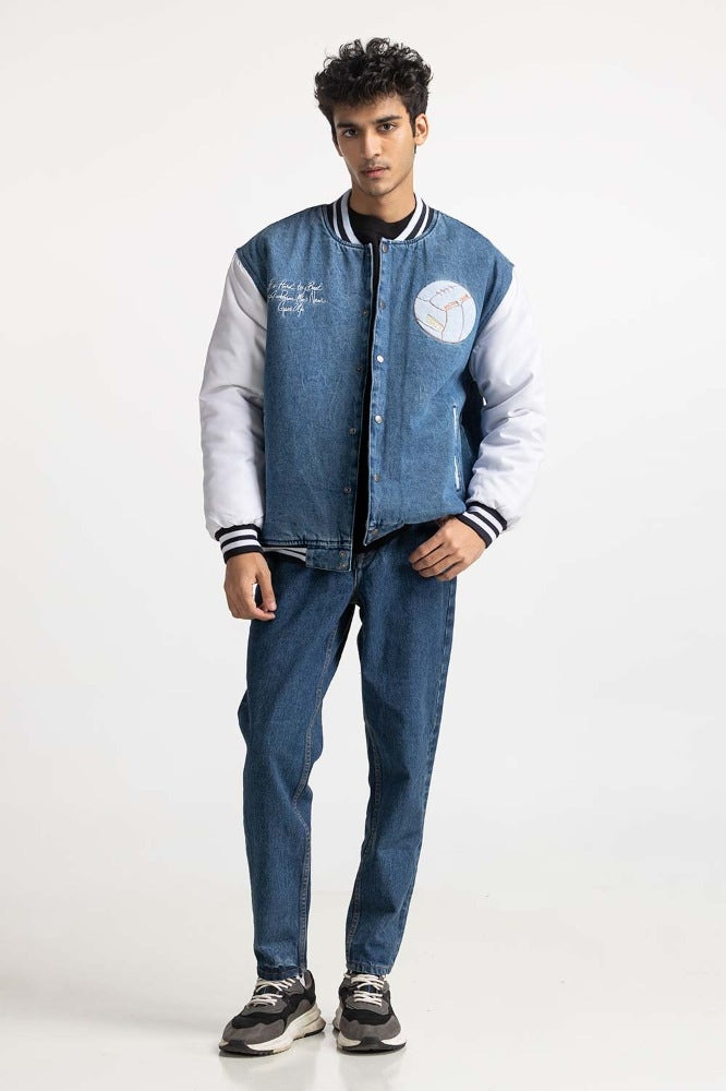 Blue Basic Jacket MN-JKT-WS23-062