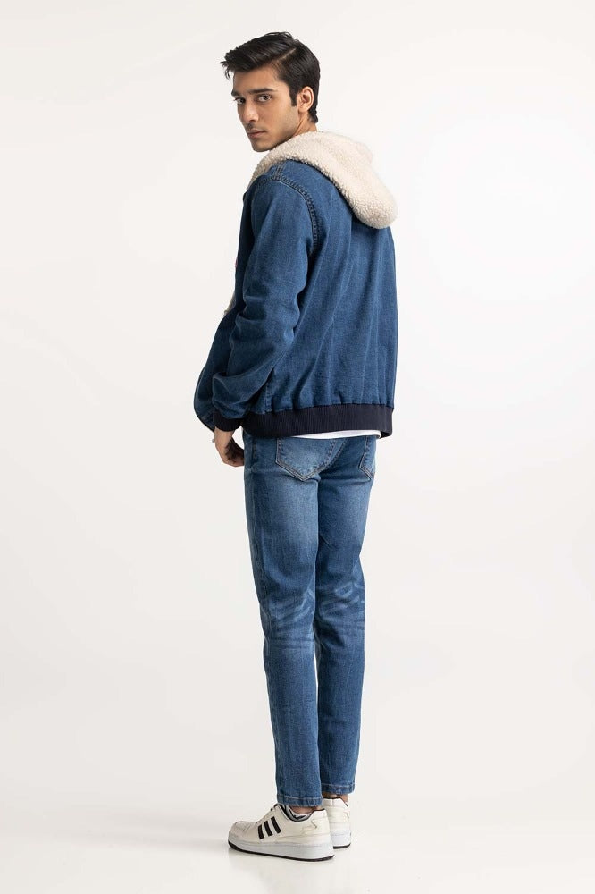 Blue Basic Jacket MN-JKT-WS23-063