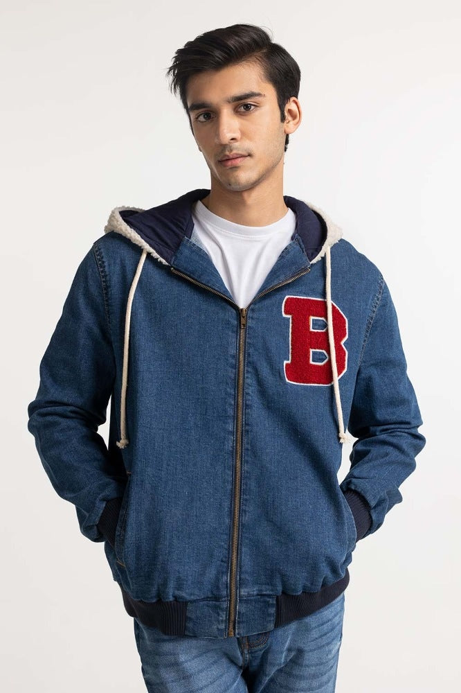 Blue Basic Jacket MN-JKT-WS23-063