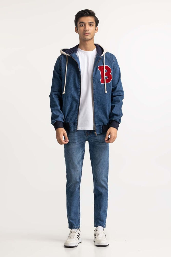 Blue Basic Jacket MN-JKT-WS23-063