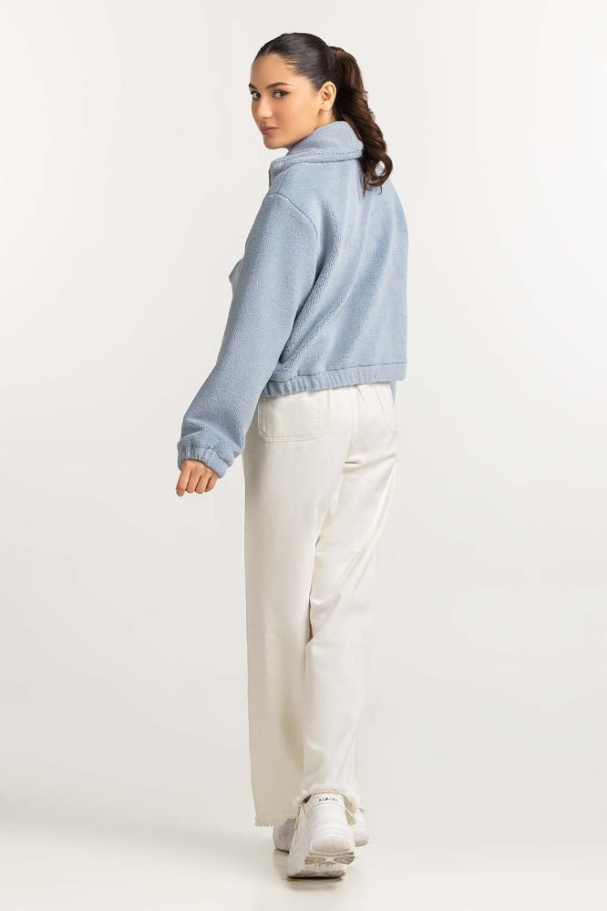 Blue Basic Jacket WM-JKT23-076