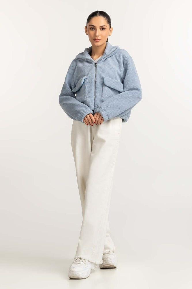 Blue Basic Jacket WM-JKT23-076