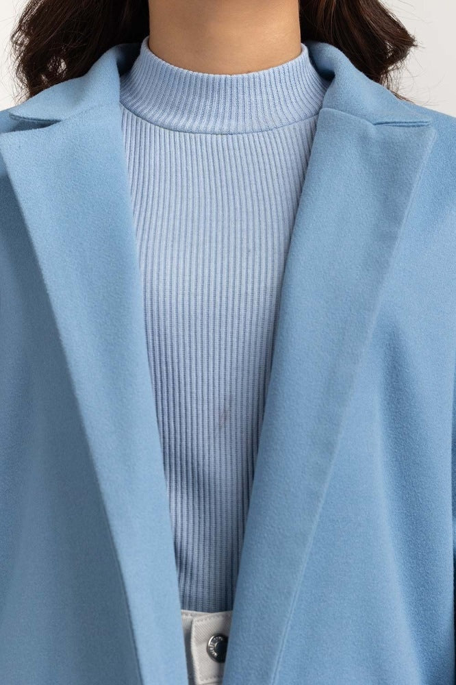 Blue Basic Jacket WM-JKT23-090