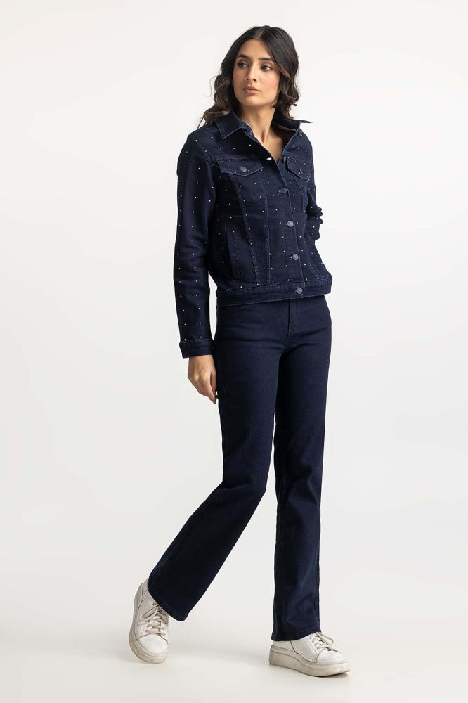 Blue Basic Jacket WS-JKT-WS23-122