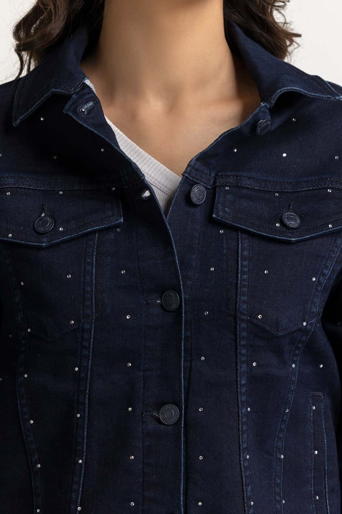 Blue Basic Jacket WS-JKT-WS23-122