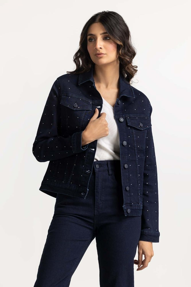 Blue Basic Jacket WS-JKT-WS23-122