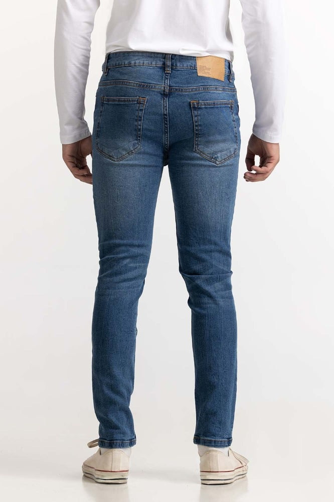 Blue Basic Jeans 231-121-001 B