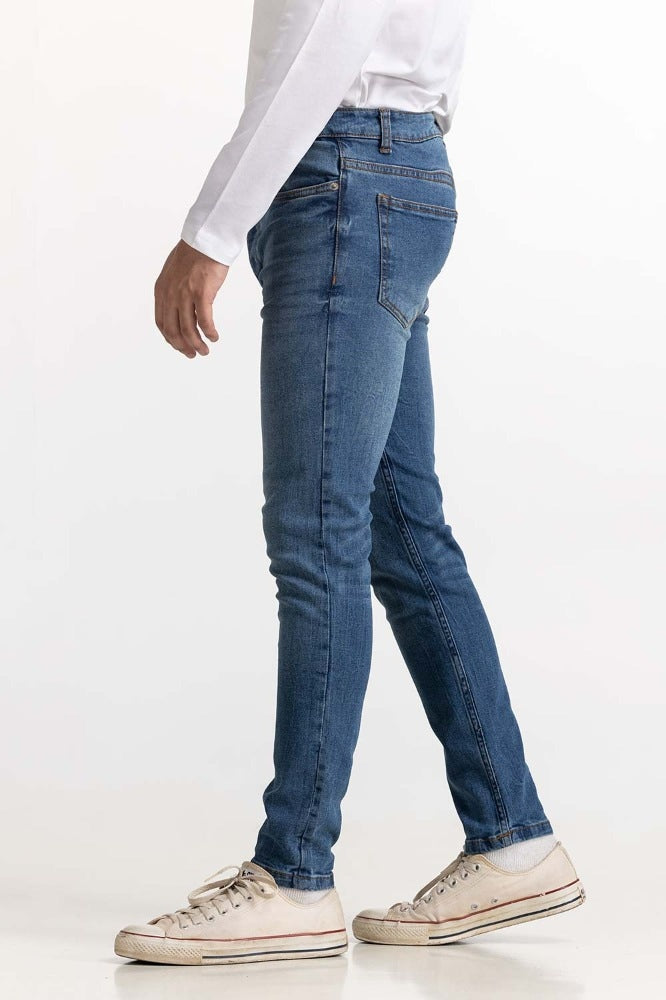 Blue Basic Jeans 231-121-001 B