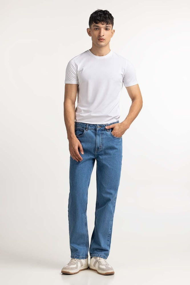 Blue Basic Jeans MN-JNS- DN23-019 A