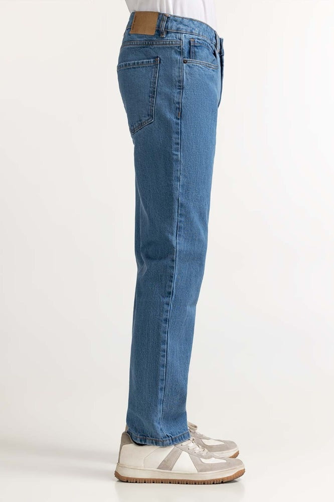 Blue Basic Jeans MN-JNS- DN23-019 A