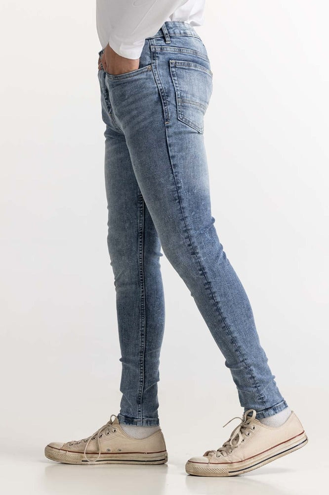 Blue Basic Jeans MN-JNS-WS23-006