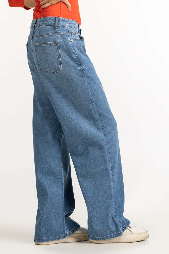 Blue Basic Jeans WM-JNS-WS23-013