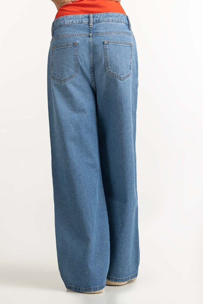 Blue Basic Jeans WM-JNS-WS23-013