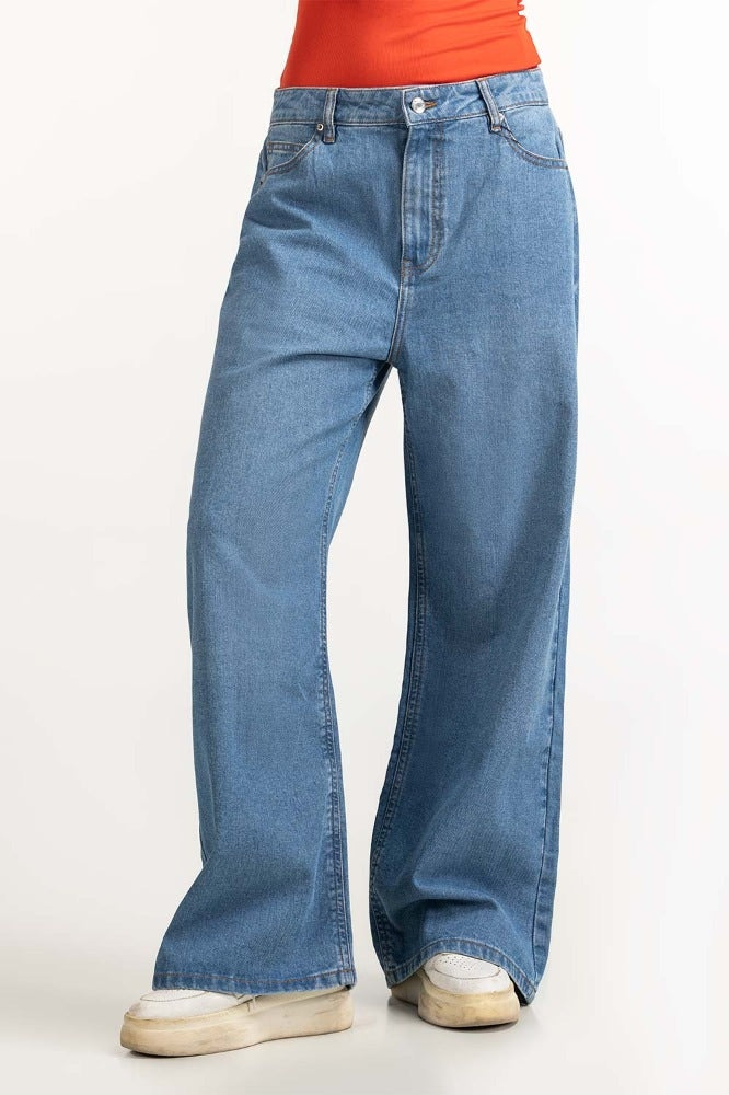 Blue Basic Jeans WM-JNS-WS23-013